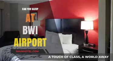 A Good Night's Sleep at BWI Airport
