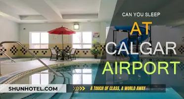 Calgary Airport: Sleep or No Sleep?