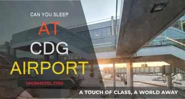 A Good Night's Sleep at CDG Airport?