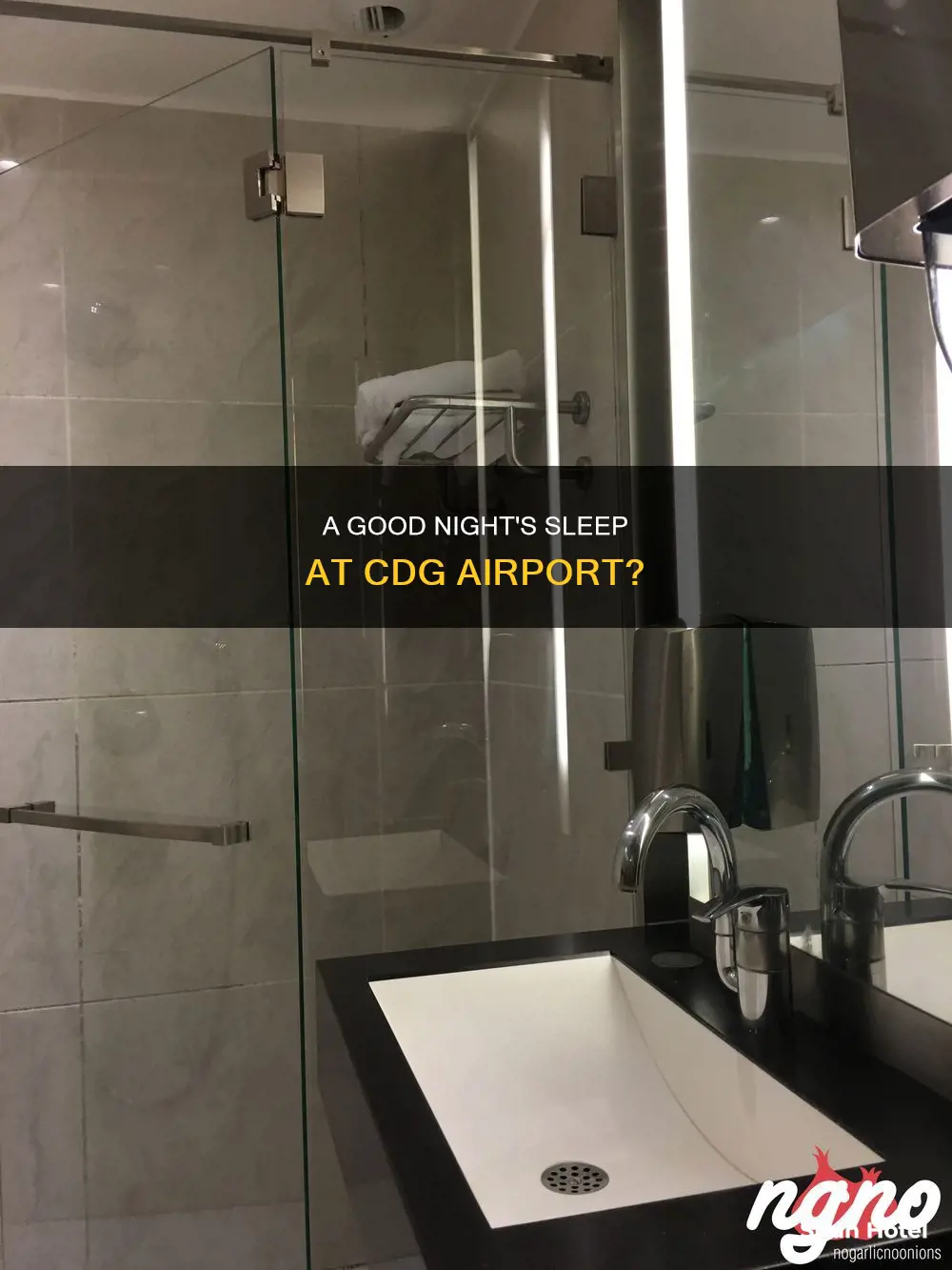 can you sleep at cdg airport