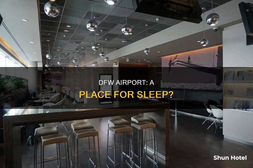 can you sleep at dfw airport
