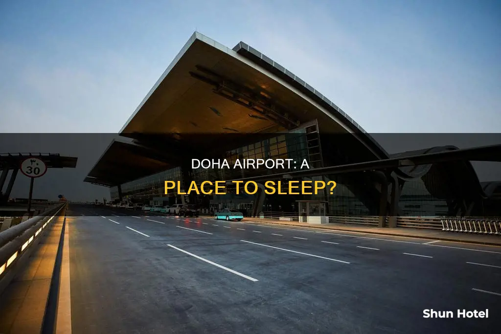 can you sleep at doha airport