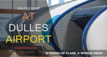 Dulles Airport: A Place to Sleep?