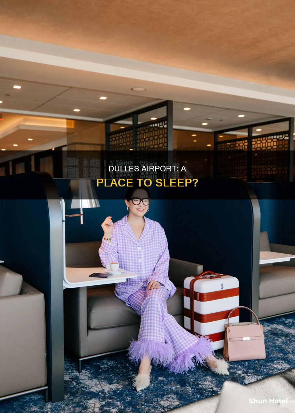 can you sleep at dulles airport
