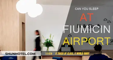 Sleeping at Fiumicino Airport: Is It Possible?