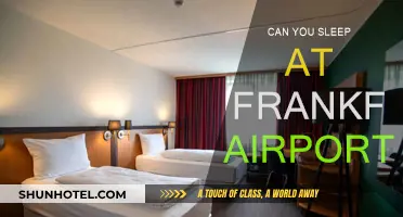 Frankfurt Airport: A Place for Sleep?