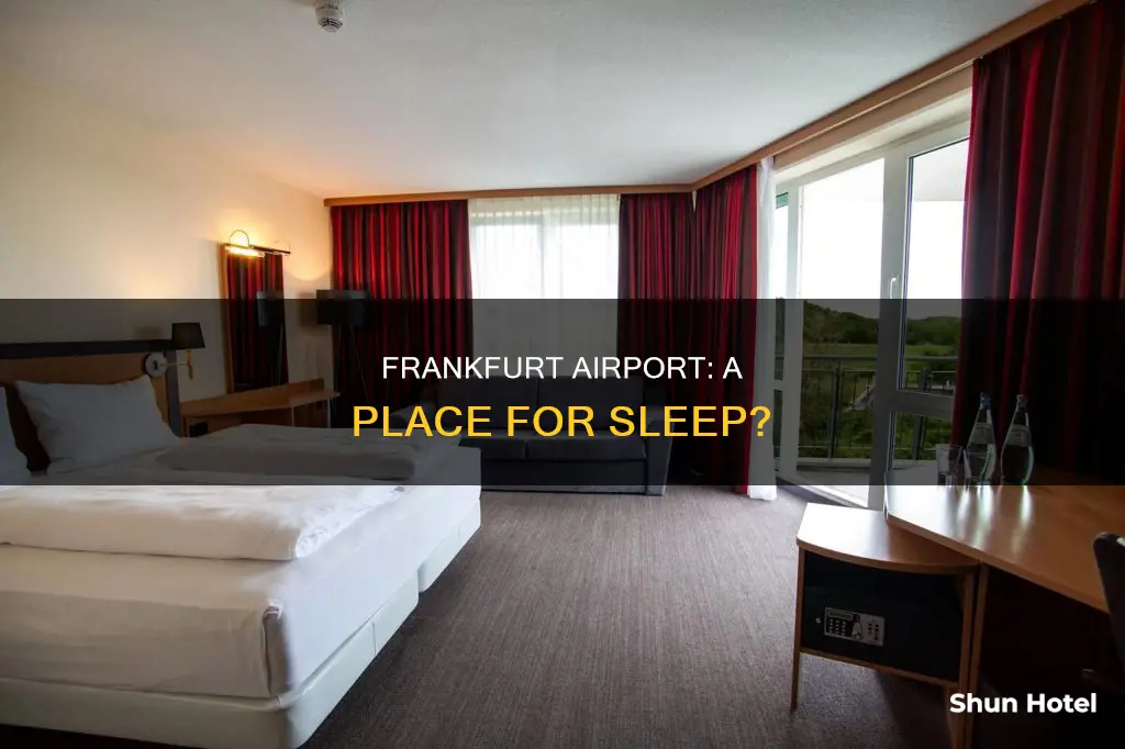 can you sleep at frankfurt airport