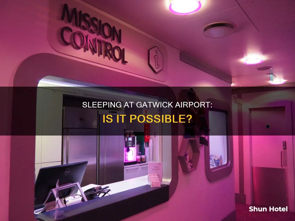 can you sleep at gatwick airport