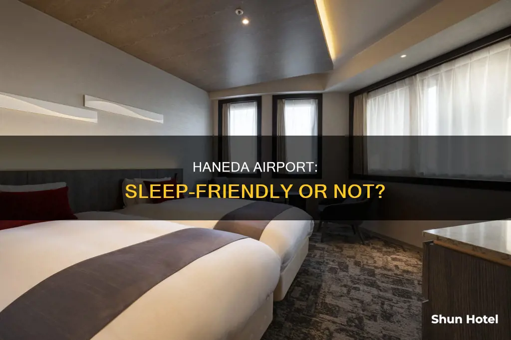 can you sleep at haneda airport