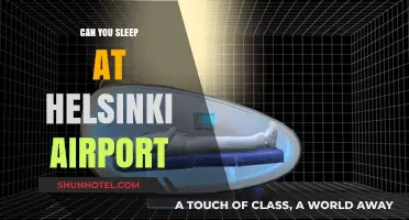 Helsinki Airport: A Place for Sleep?