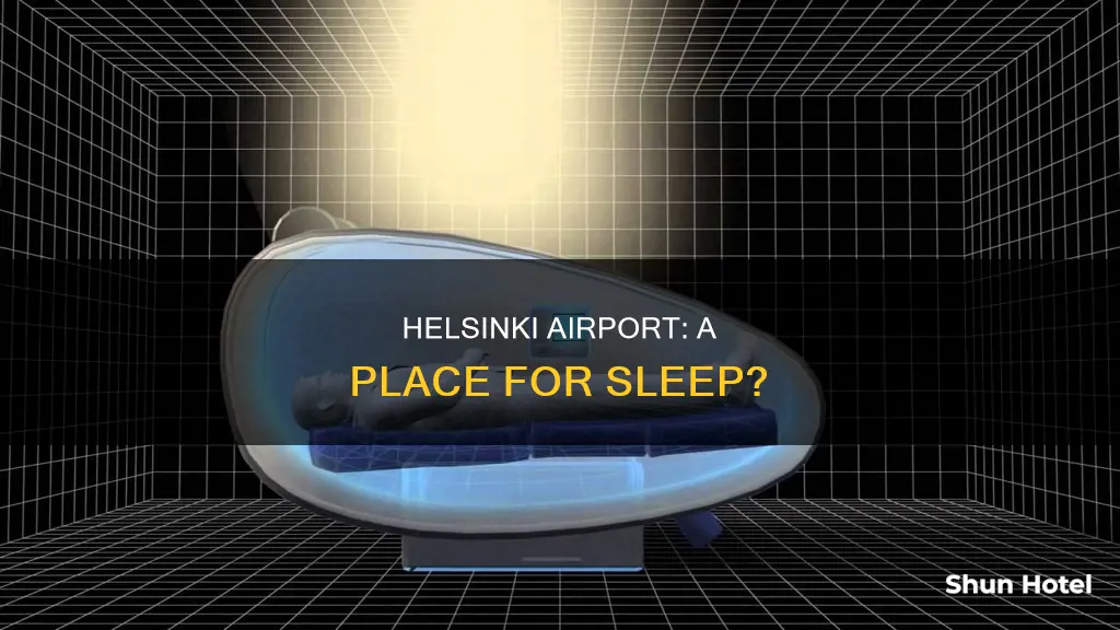 can you sleep at helsinki airport