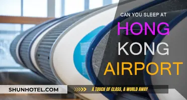 Hong Kong Airport: Sleep or No Sleep?