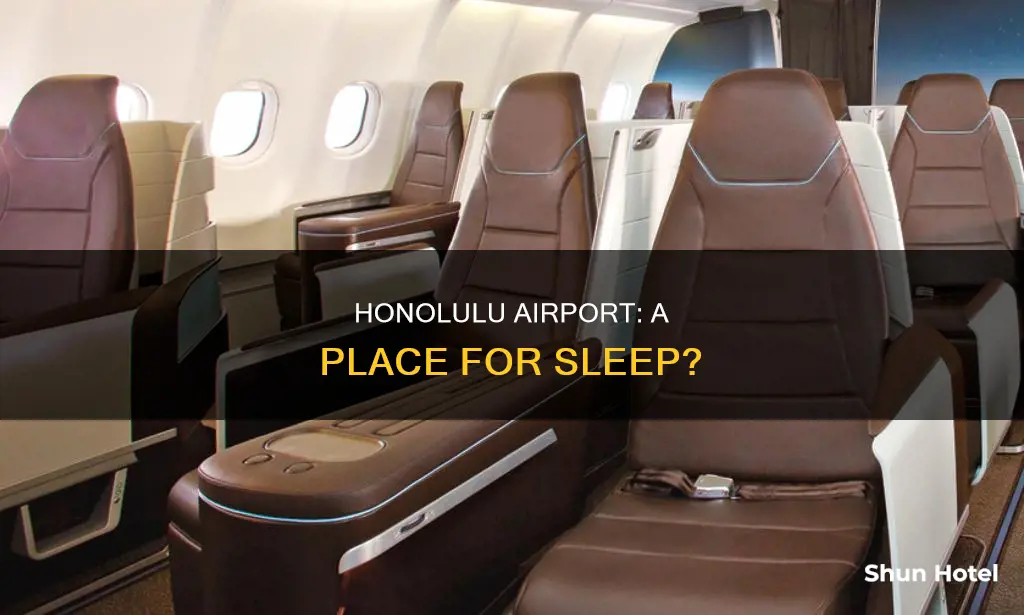 can you sleep at honolulu airport