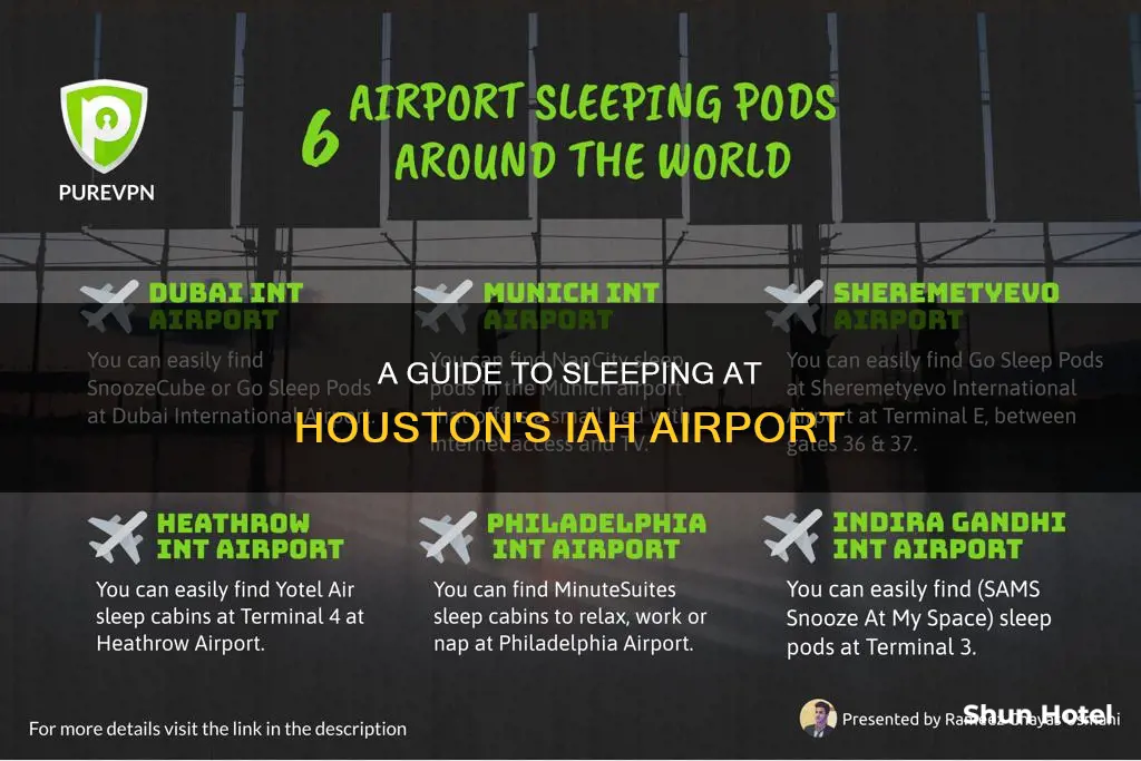 can you sleep at iah airport