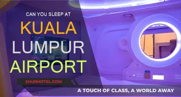Kuala Lumpur Airport: A Good Place for Sleep?