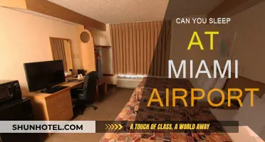 Miami Airport: A Place to Sleep?