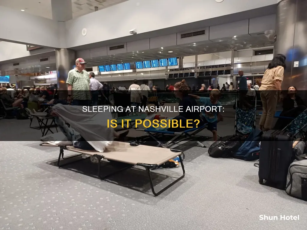 can you sleep at nashville airport