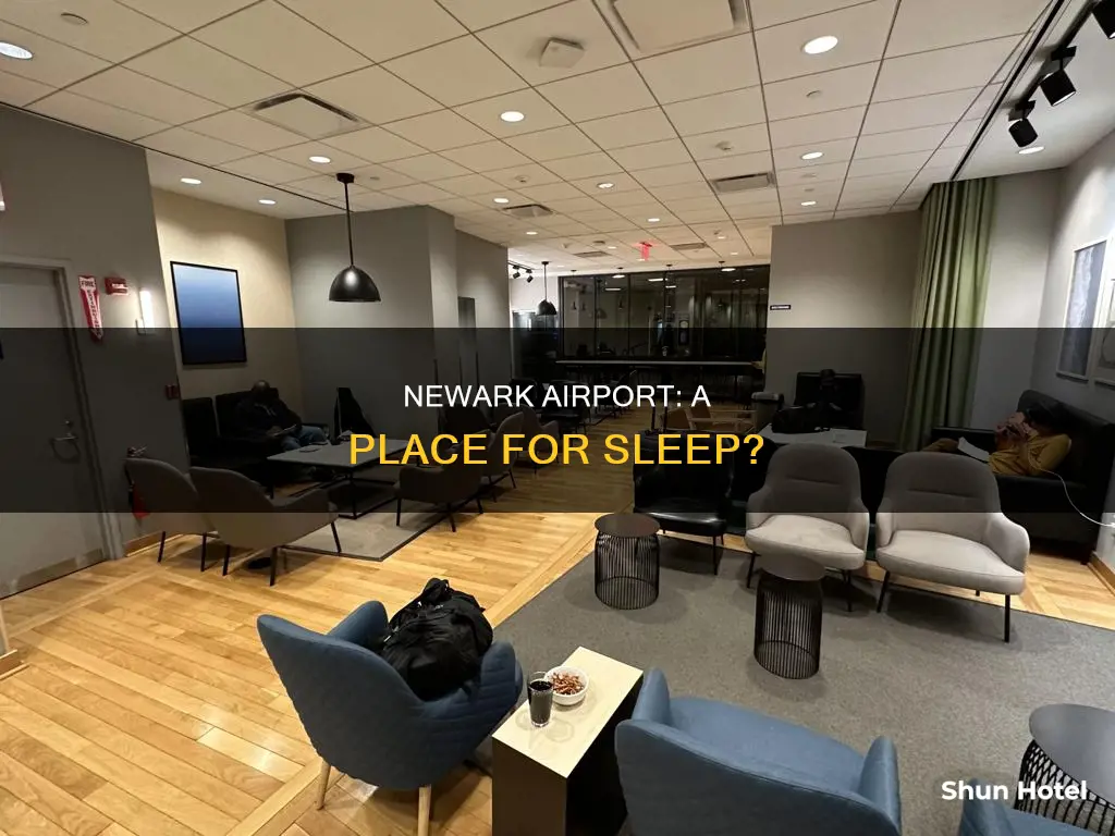 can you sleep at newark airport