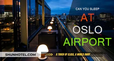 Oslo Airport: Sleep or No Sleep?