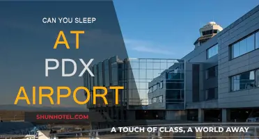 PDX Airport: A Good Place for Sleep?