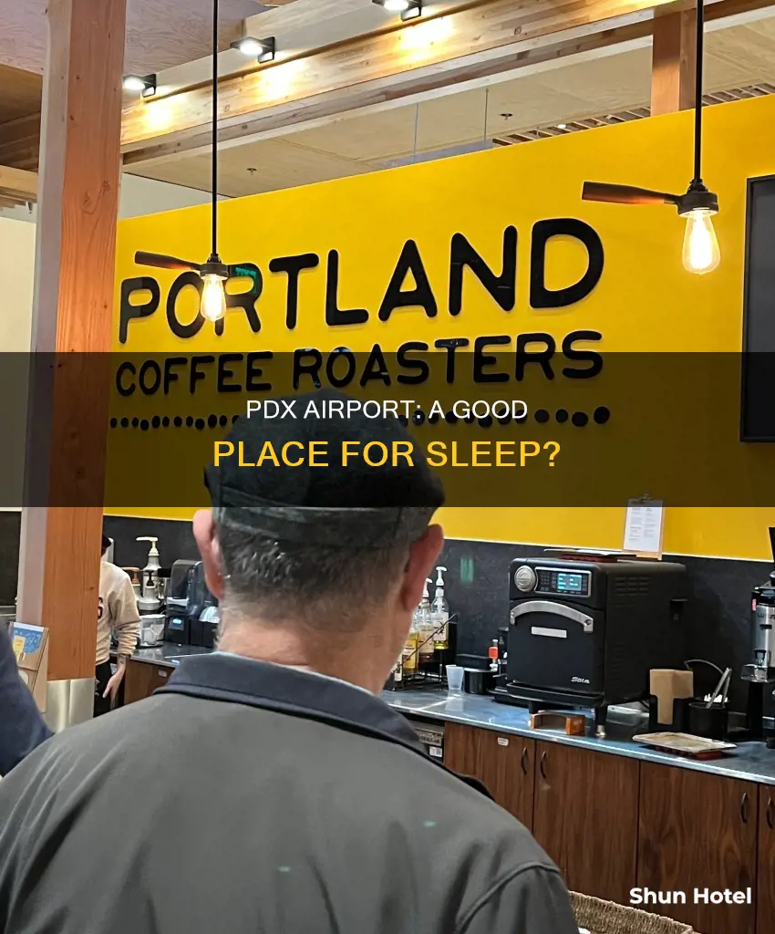 can you sleep at pdx airport