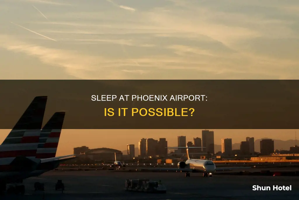 can you sleep at phoenix airport
