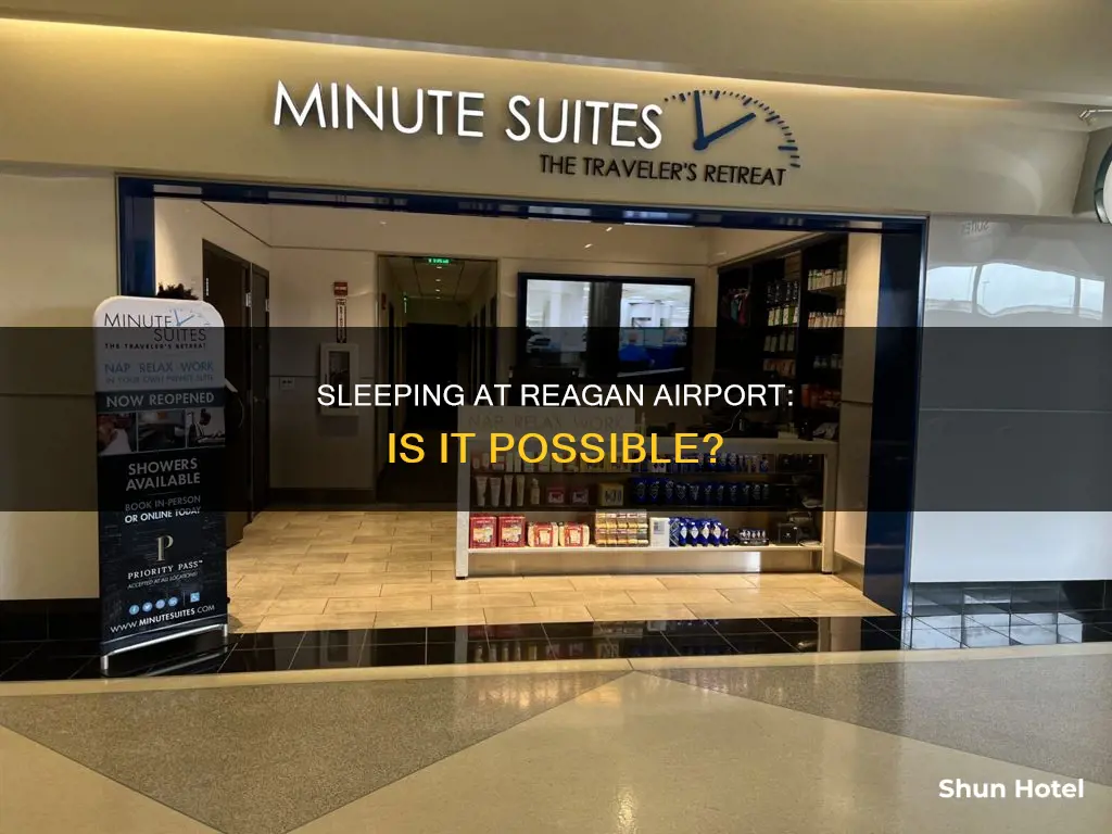 can you sleep at reagan airport