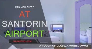 Santorini Airport: Sleep or No Sleep?