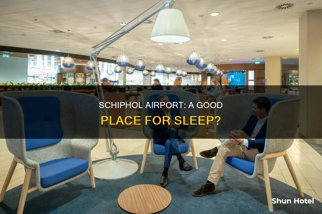 can you sleep at schiphol airport