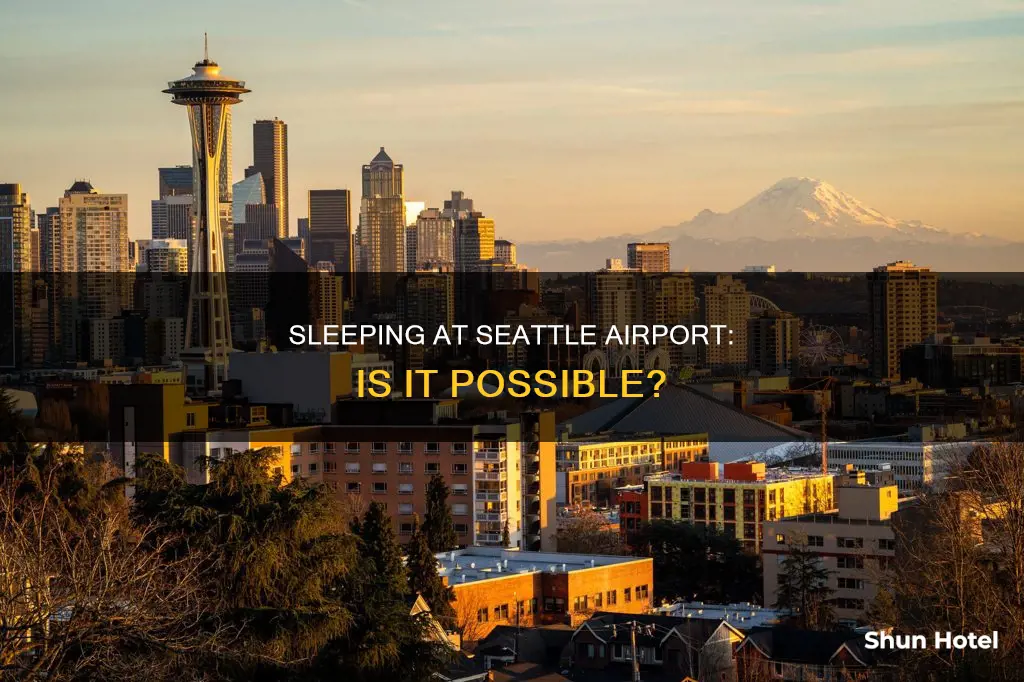 can you sleep at seattle airport