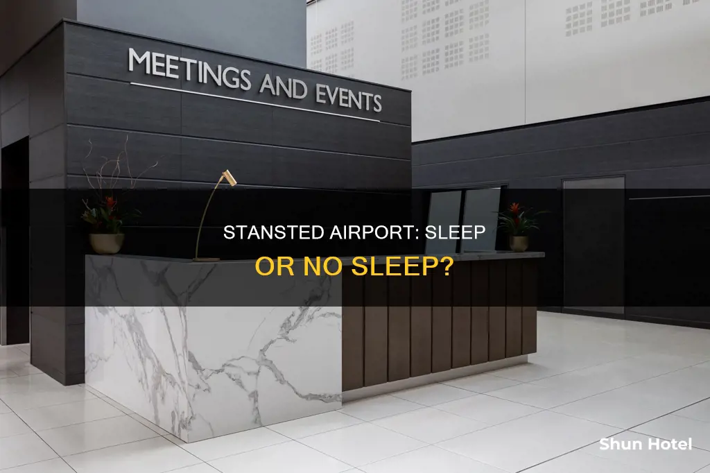 can you sleep at stansted airport