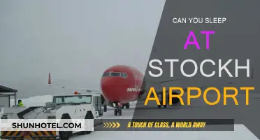 Stockholm Airport: Sleep or No Sleep?