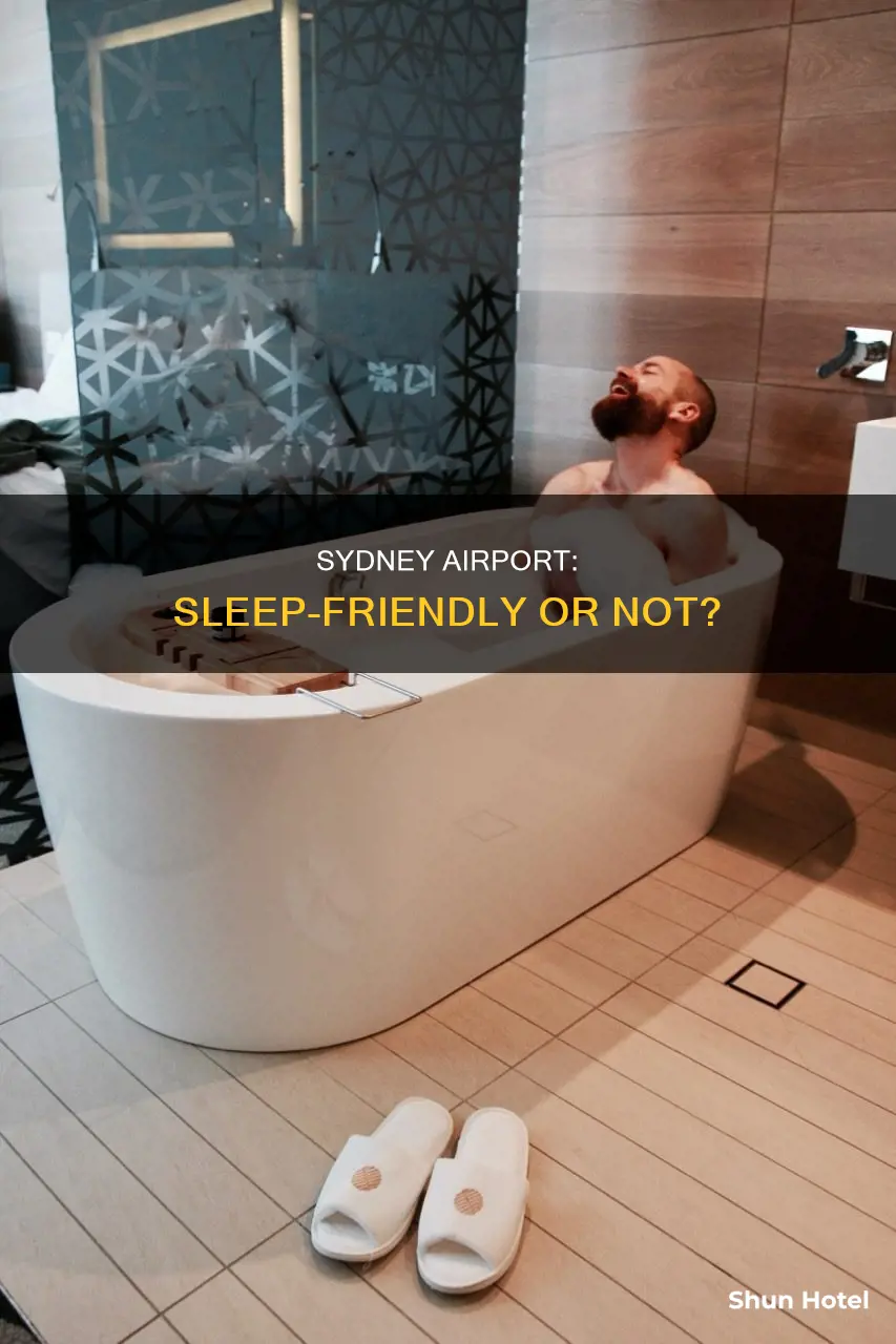 can you sleep at sydney international airport