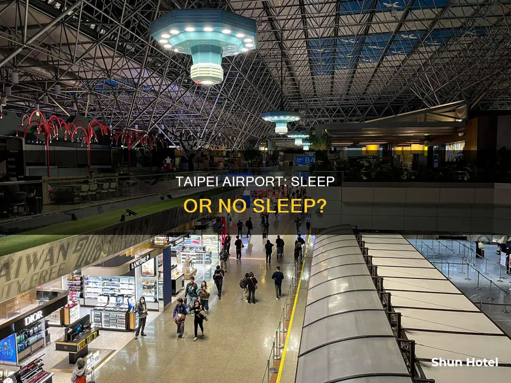 can you sleep at taipei airport