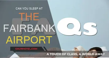 Fairbanks Airport: A Place for Sleep?