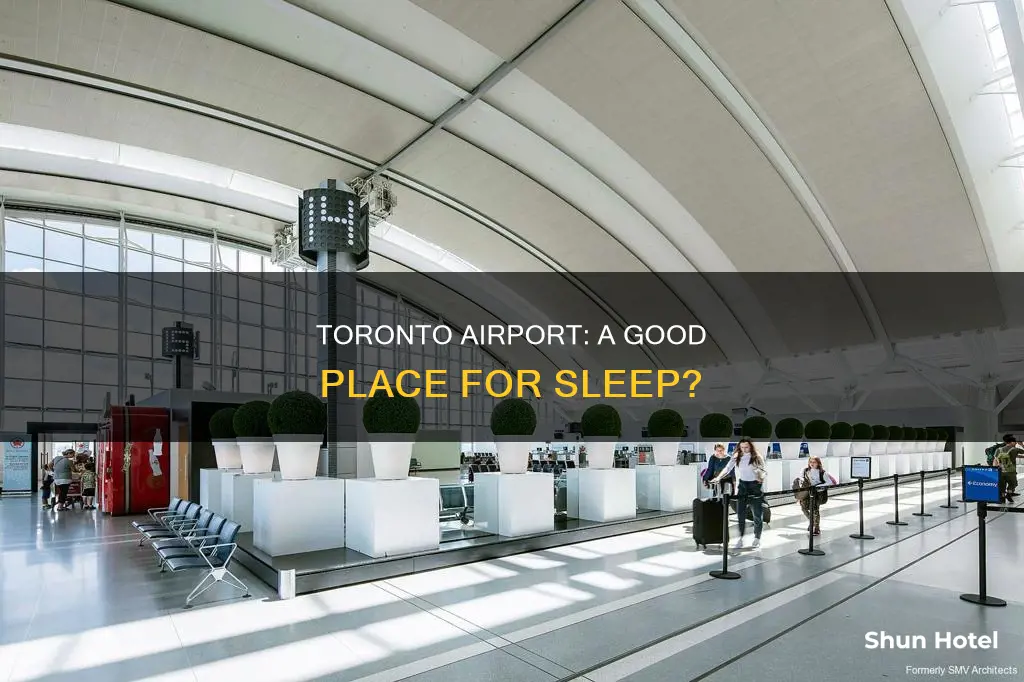 can you sleep at toronto airport