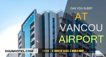 Vancouver Airport: A Place for Sleep?