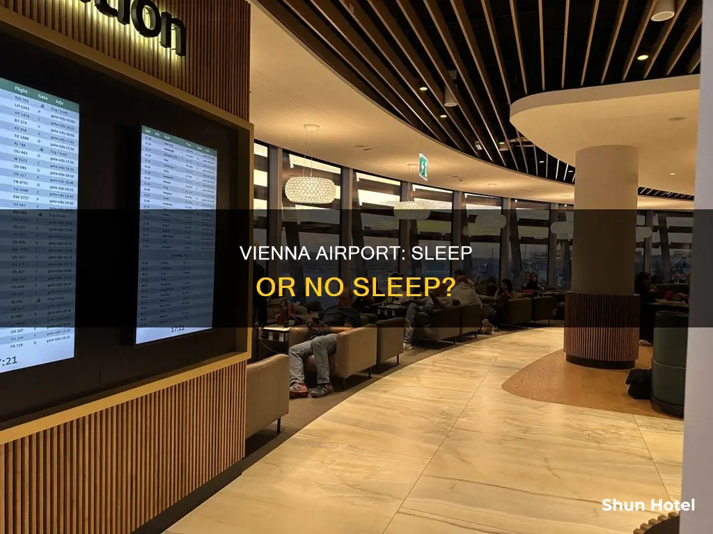 can you sleep at vienna airport
