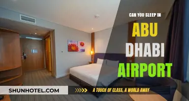A Good Night's Sleep at Abu Dhabi Airport