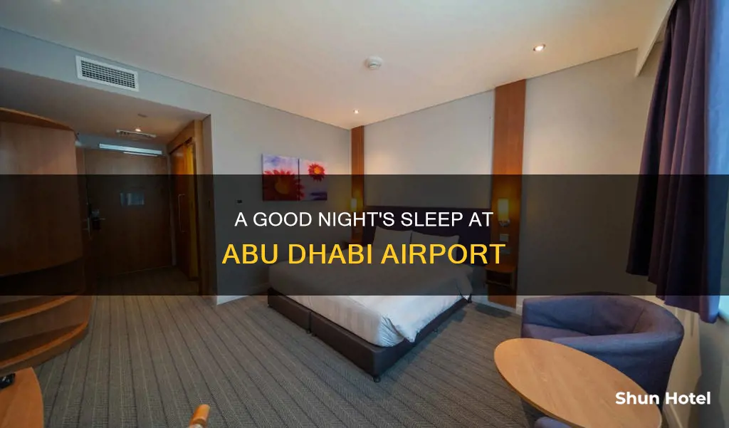 can you sleep in abu dhabi airport