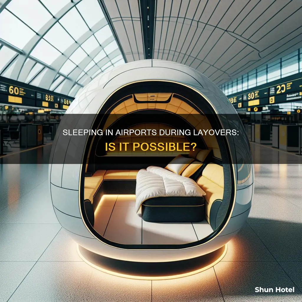 can you sleep in airport during layover