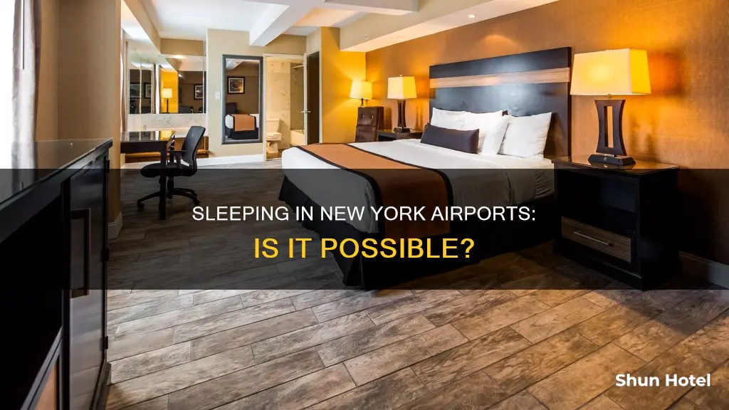 can you sleep in airports in new york