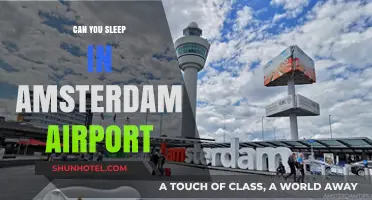 Amsterdam Airport: Sleep or No Sleep?