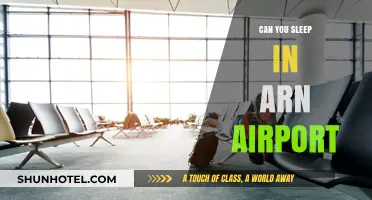 Sleeping in an Airport: Is it Possible?