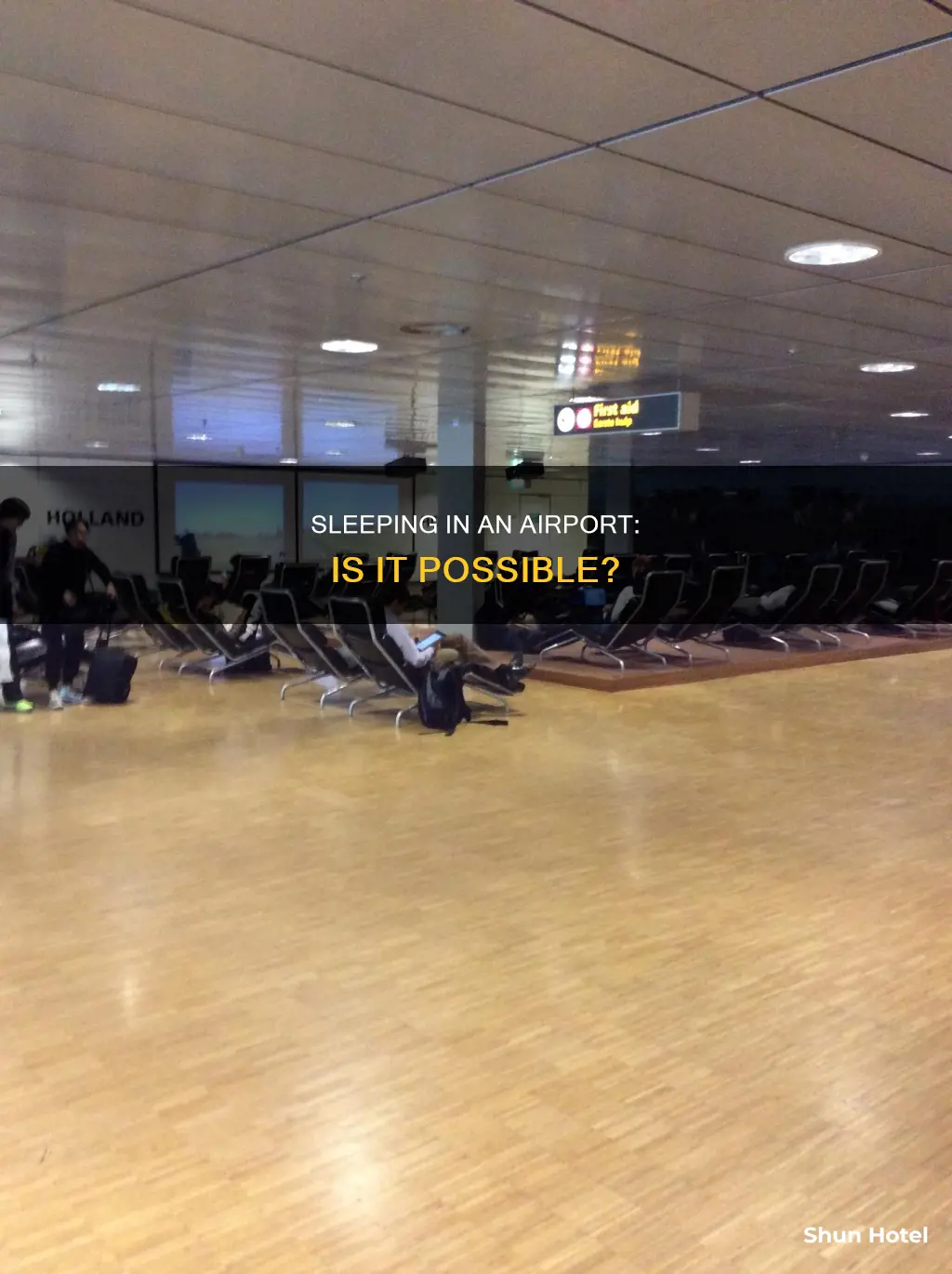 can you sleep in arn airport