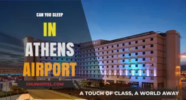 Athens Airport: A Place to Sleep?