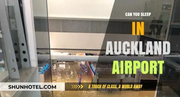 Auckland Airport: Sleep or No Sleep?