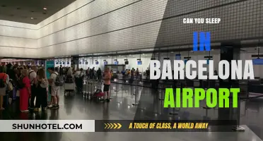 Sleeping in Barcelona Airport: Is it Possible?