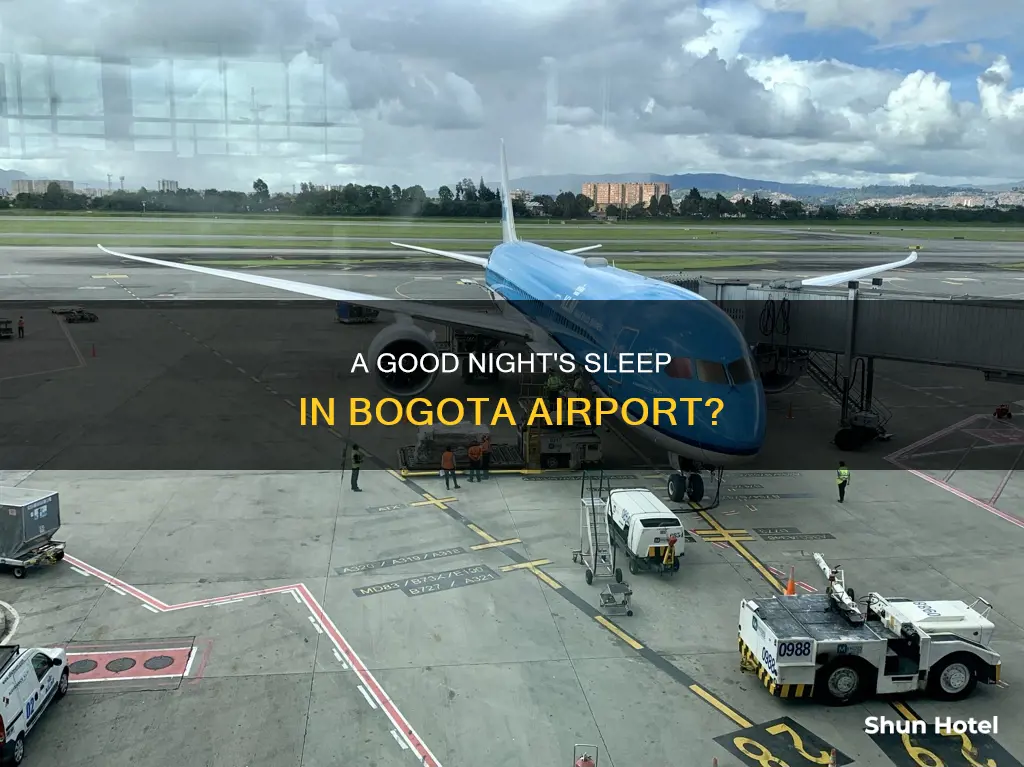 can you sleep in bogota airport