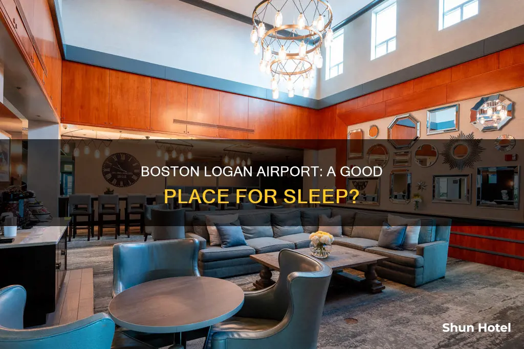 can you sleep in boston logan airport